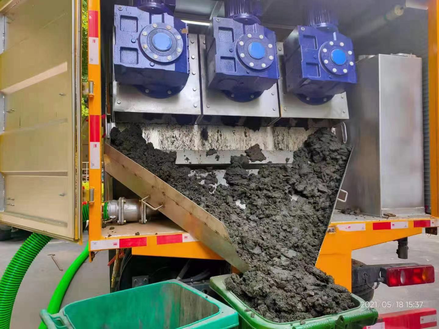 承德化粪池清掏城市维护站-泥浆净化干湿分离处理